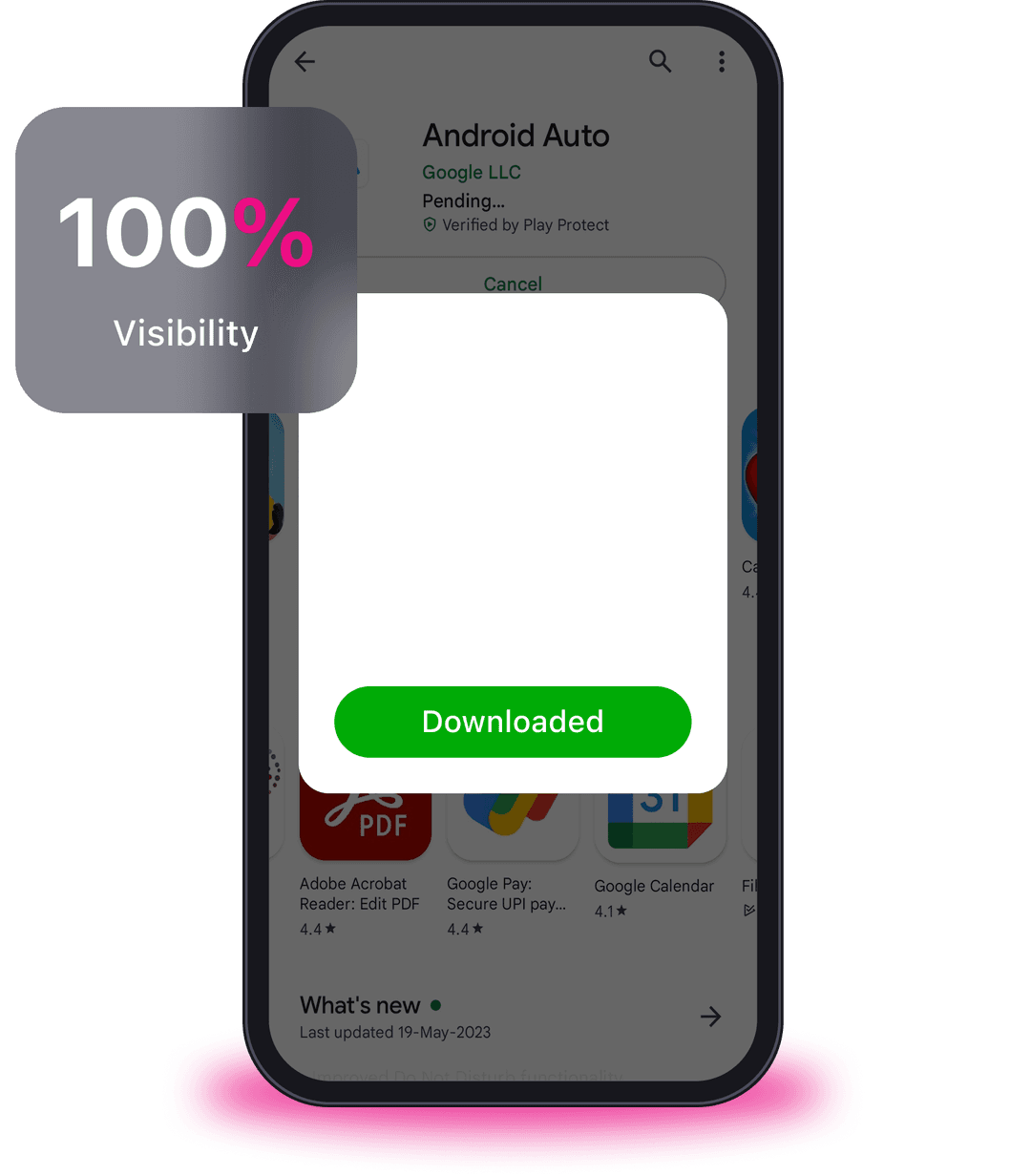 Laptop showing analytics